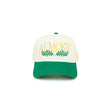 Someday Snapback Hat (Cream/Green)