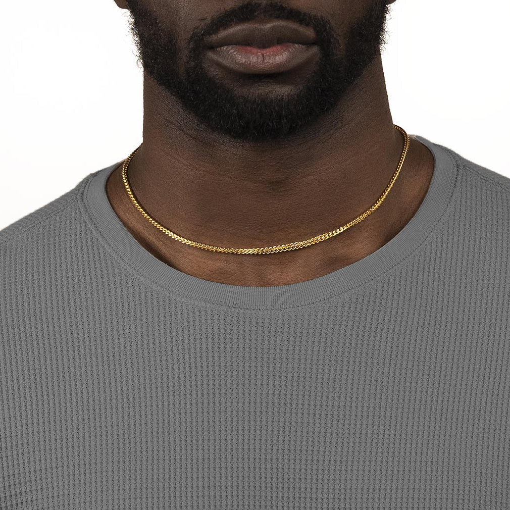 Gold Franco Chain 2.5mm