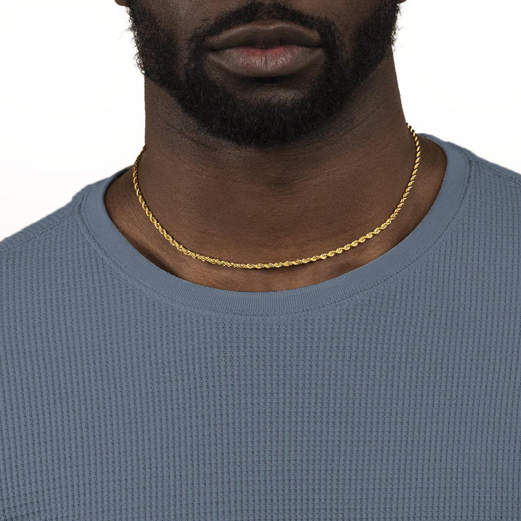 Gold Rope Chain 2.5mm