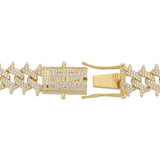 Spiked Diamond Cuban Chain