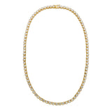 Gold Diamond Buttercup Tennis Chain 6mm