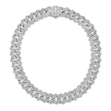 Diamond Baguette Straight Edge Cuban Chain 18mm
