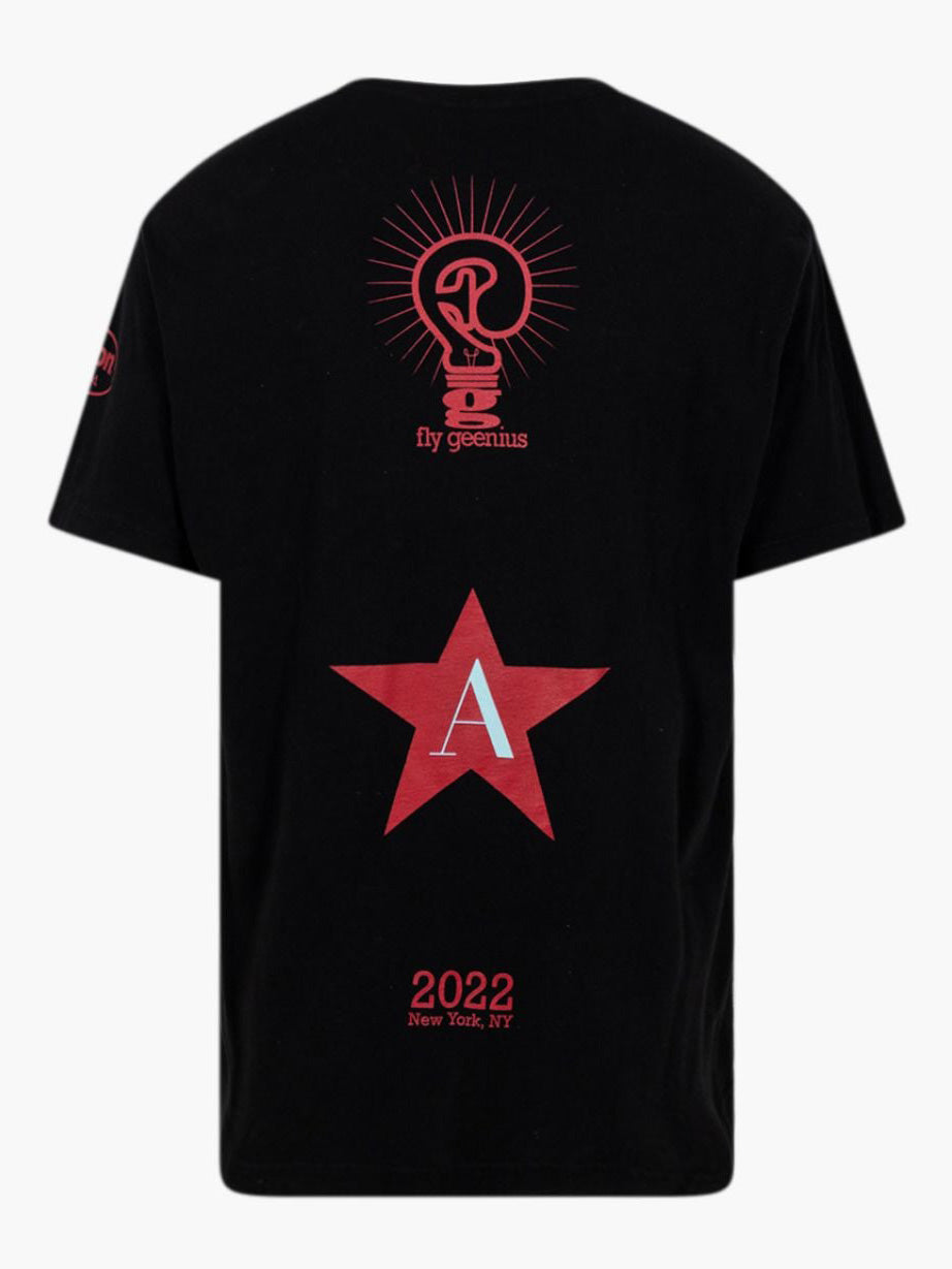 UNISEX ALEALI MAY COLLABORATION T SHIRT | BLACK