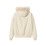 DONCARE(AFGK) "Paneled fur jacket"