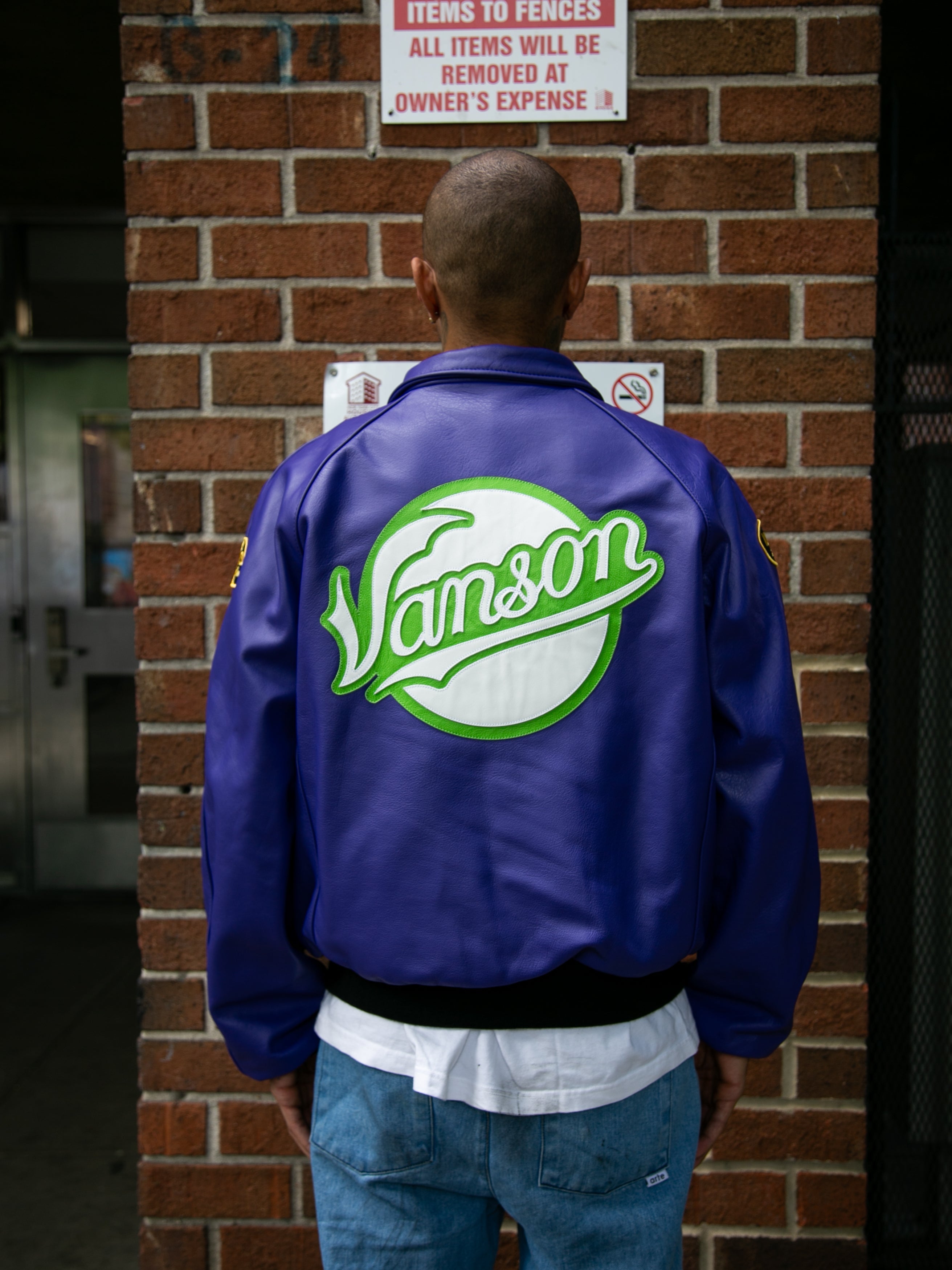 LIMITED VANSON LEATHERS | TOKYO BOMBER JACKET | 4-12 WEEKS PRODUCTION