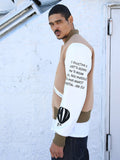 HOT AIR BALLON VARSITY JACKET | SAND
