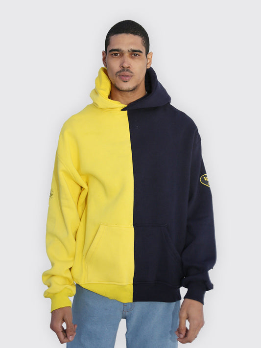 TWO-TONE HOODIE | YELLOW