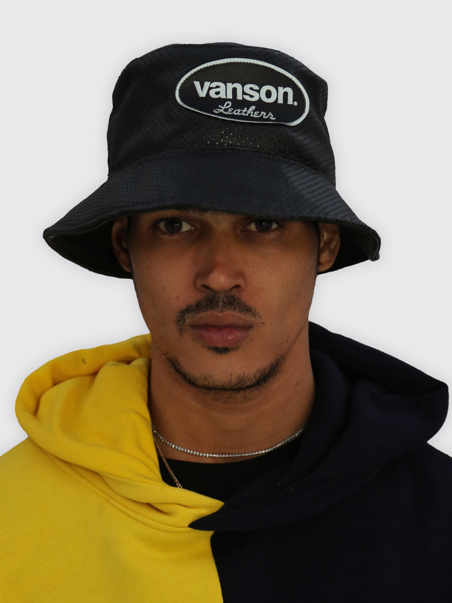 LEATHER BUCKET HATS