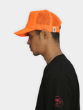 THINKING CAP TRUCKER HAT | NEON ORANGE