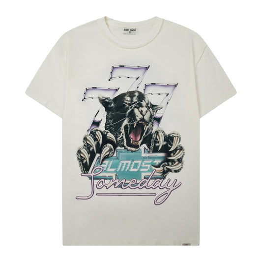 Jackpot Tee - Cream