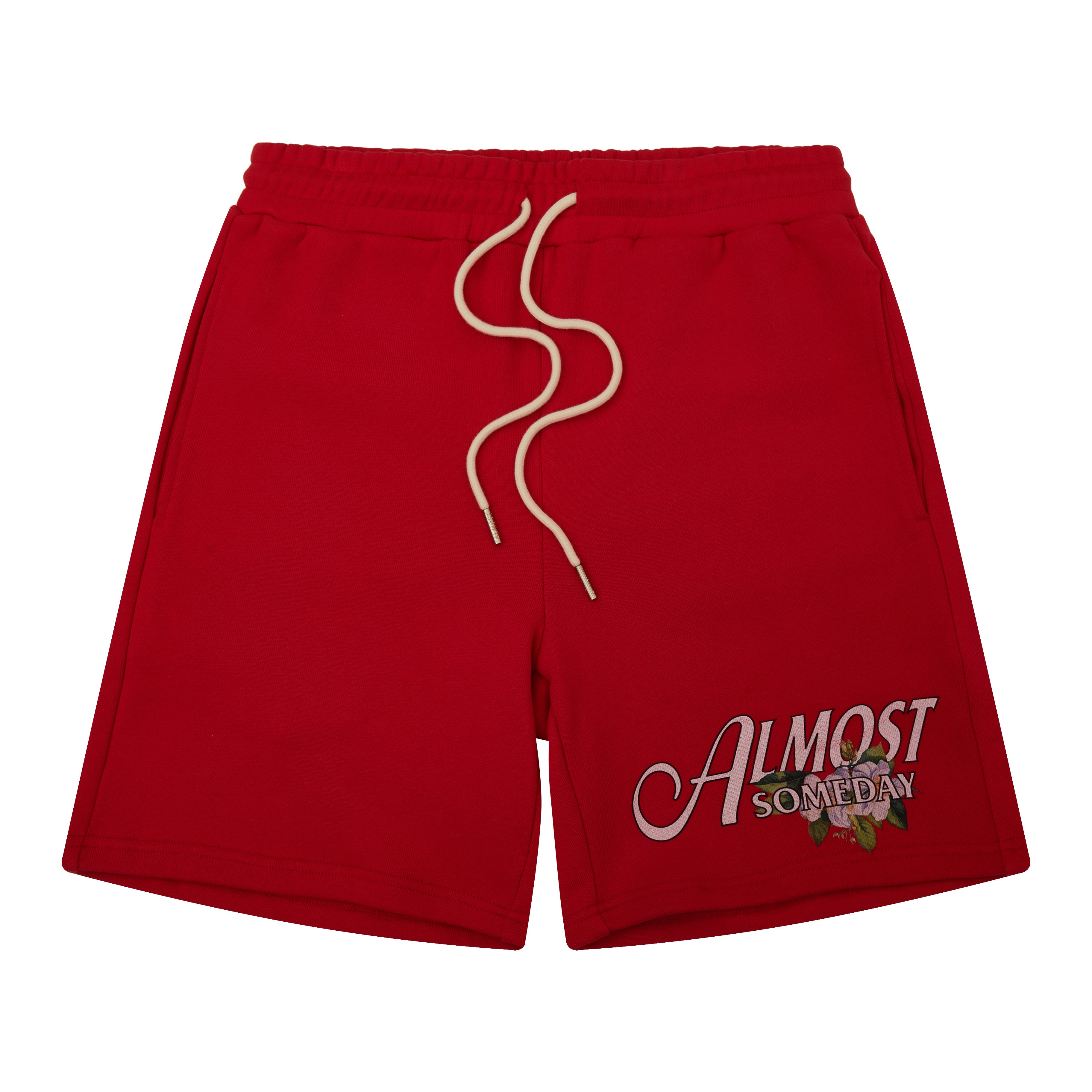 Ibiza Terry Shorts - Red