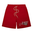 Ibiza Terry Shorts - Red