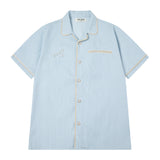 Belfort Button Up Shirt (Blue)