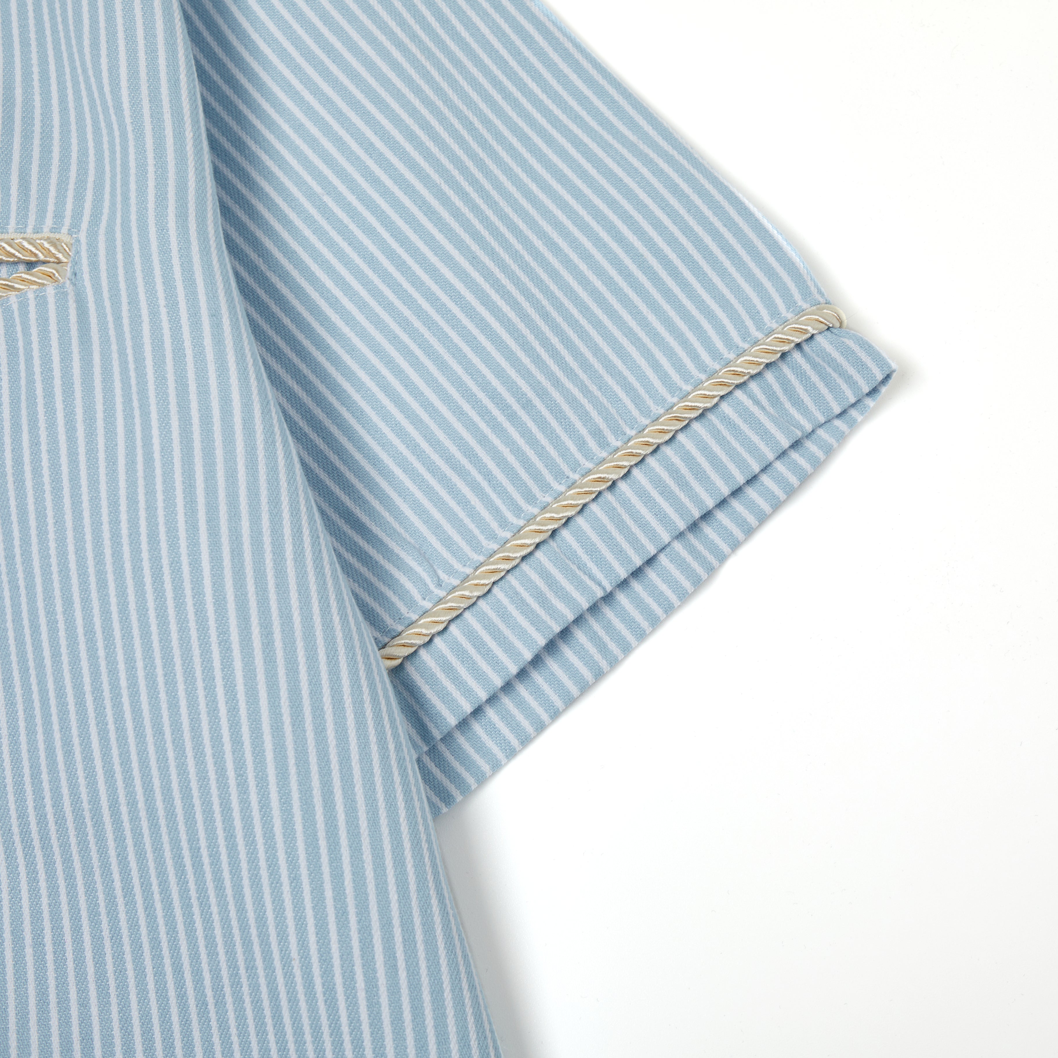 Belfort Button Up Shirt (Blue)