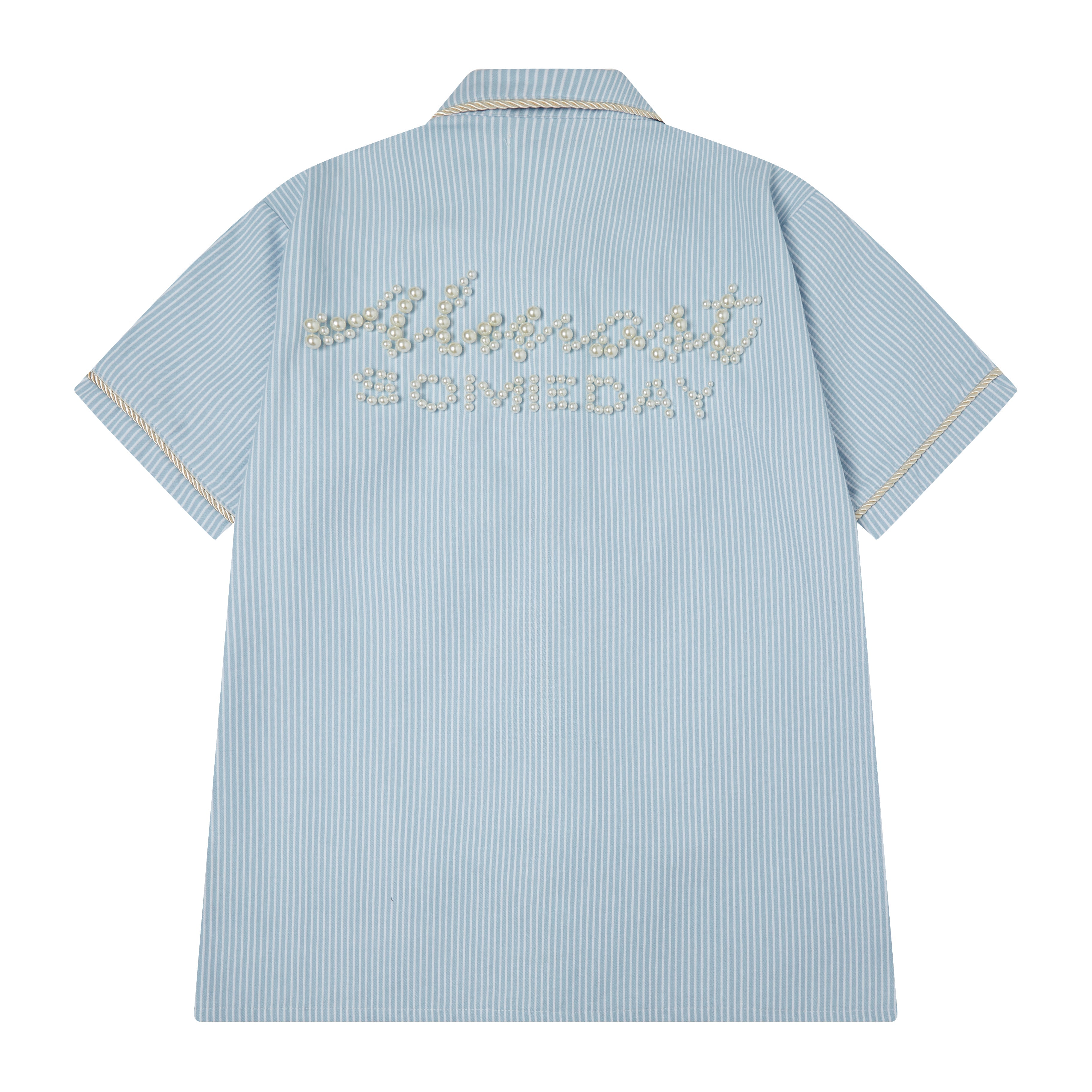 Belfort Button Up Shirt (Blue)