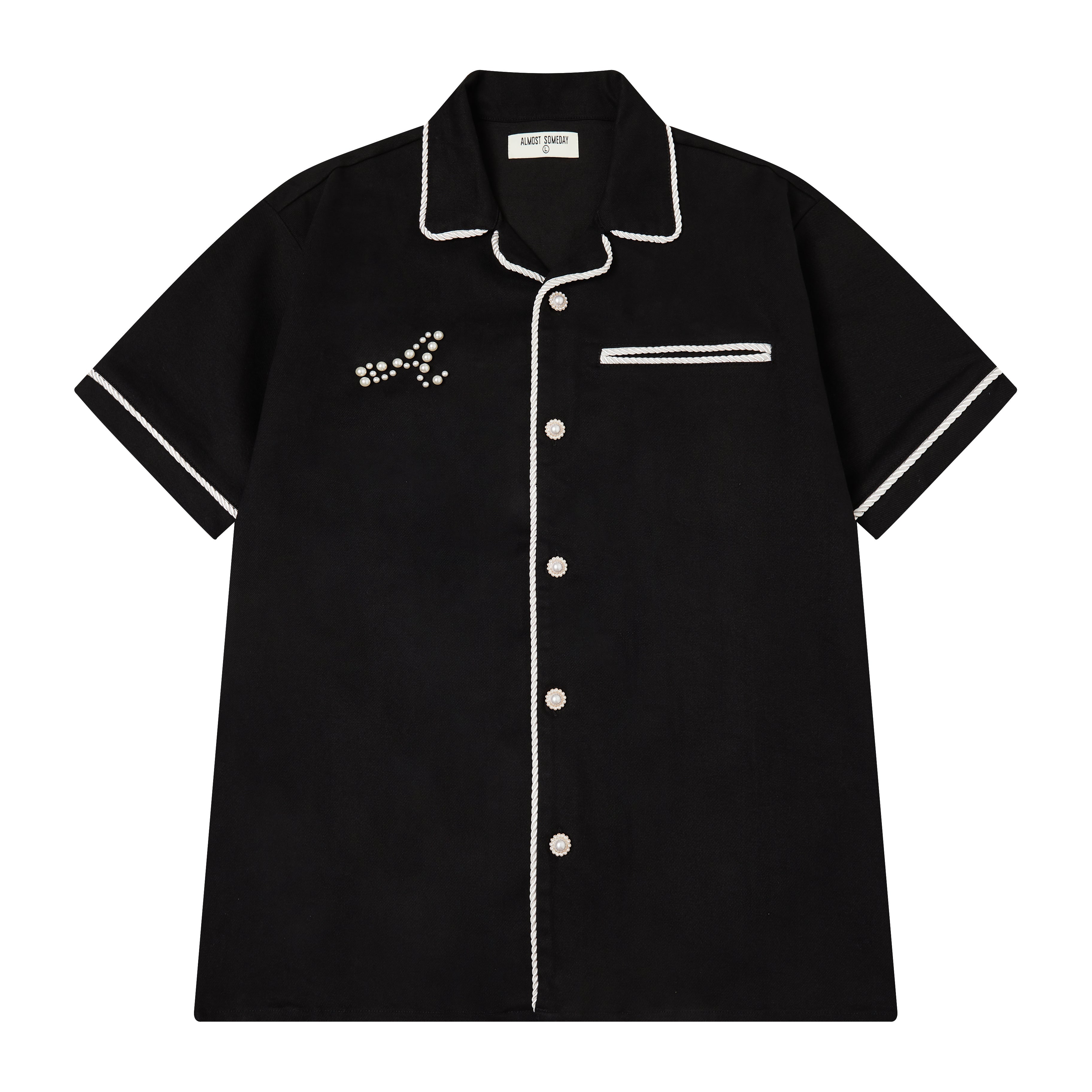 Belfort Button Up Shirt (Black)