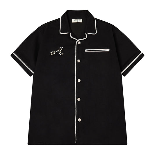 Belfort Button Up Shirt (Black)