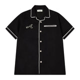 Belfort Button Up Shirt (Black)