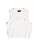 Fluid Layered Knit Tank In WHT