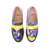 Printed Loafer [Black/Purple]