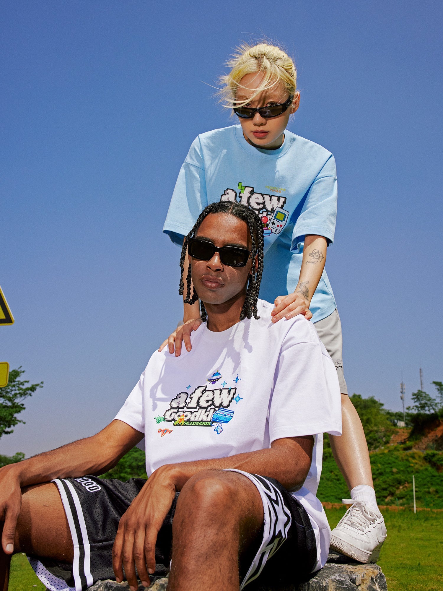 DONCARE(AFGK) "Retro game Tee"