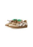 Retro Training Sneaker-Brown