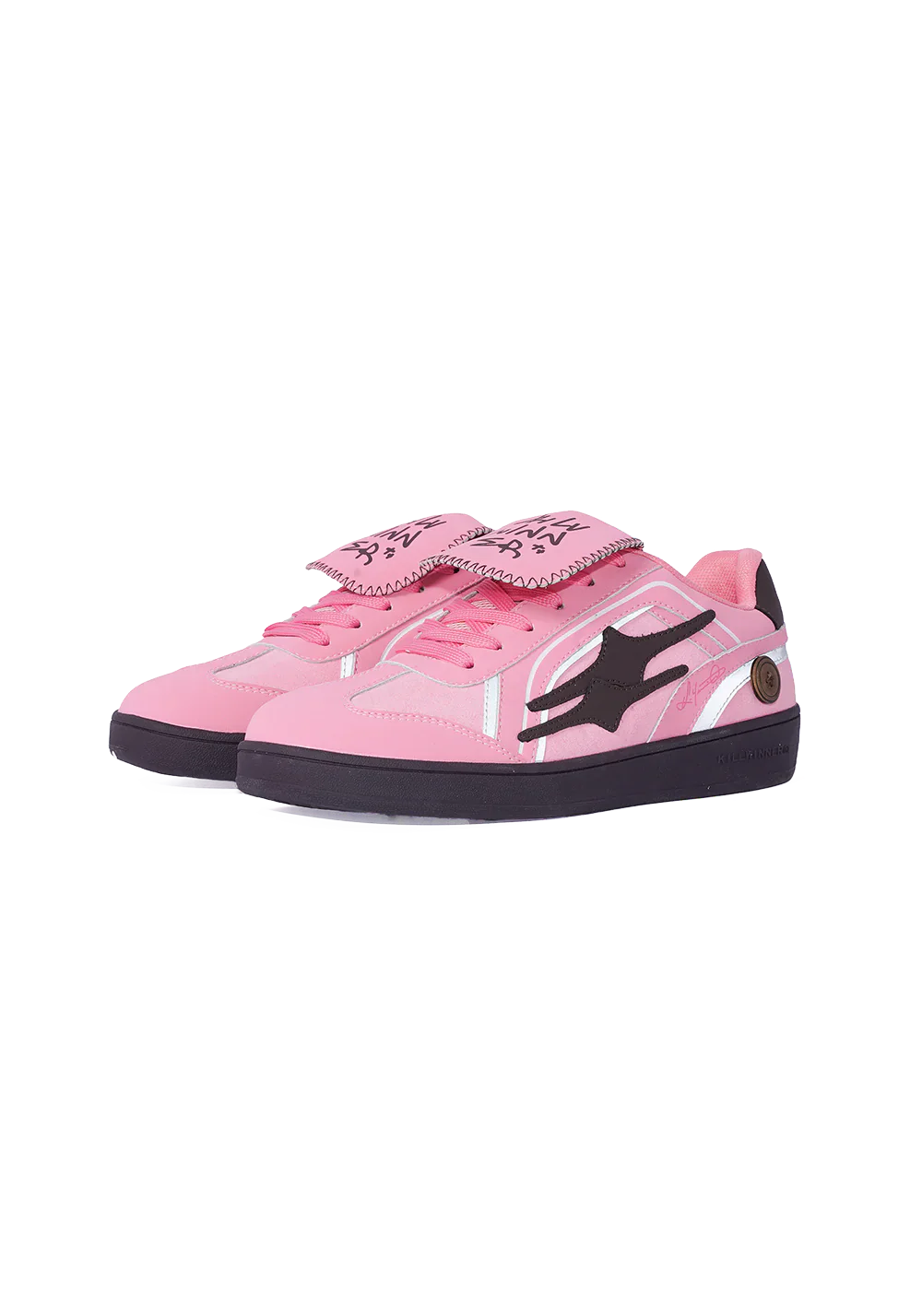 Retro Training Sneaker-Pink