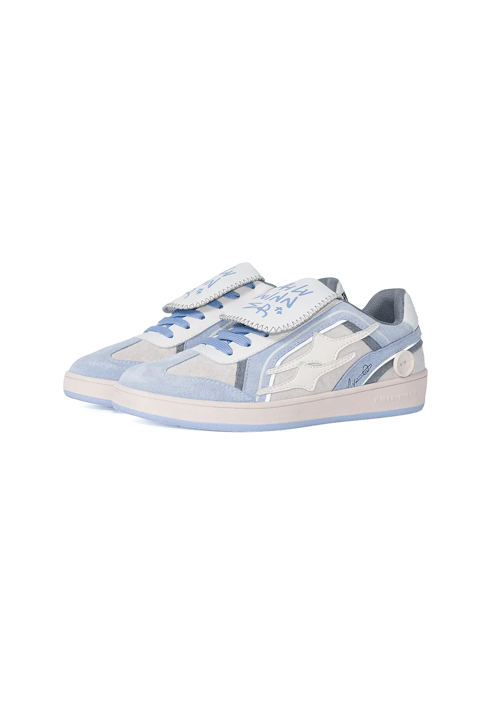 Retro Training Sneaker-Blue