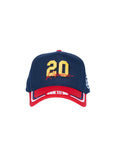 Gordon Cap (Navy/Red)