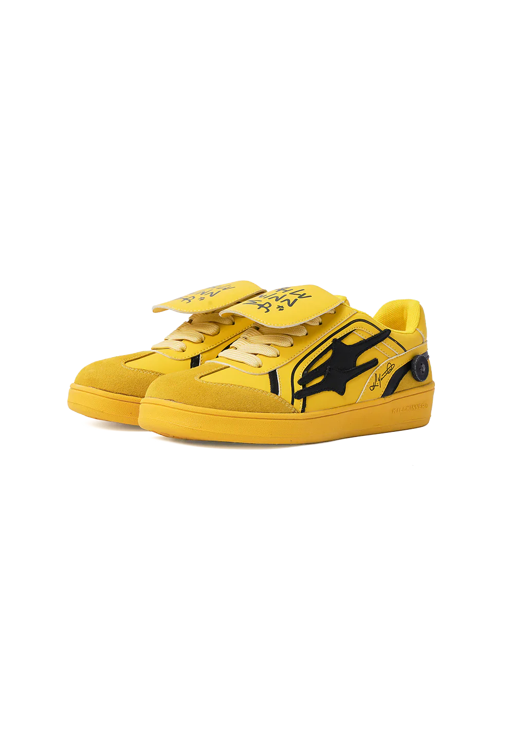 Retro Training Sneaker-Yellow
