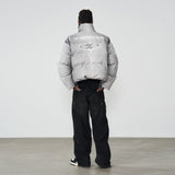 Silver Gradient Down Jacket
