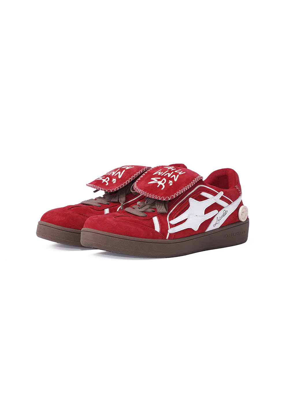 Retro Training Sneaker-Red Velvet