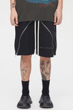 Zipper Logo Shorts