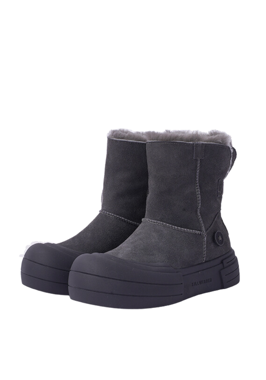 Suede Snow Boots