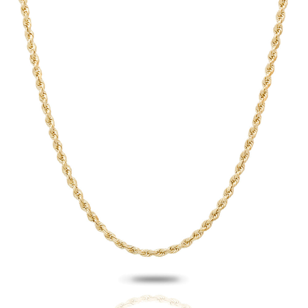 Gold Rope Chain 2.5mm