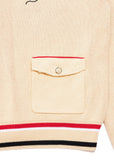 Knitted Polo - Cream