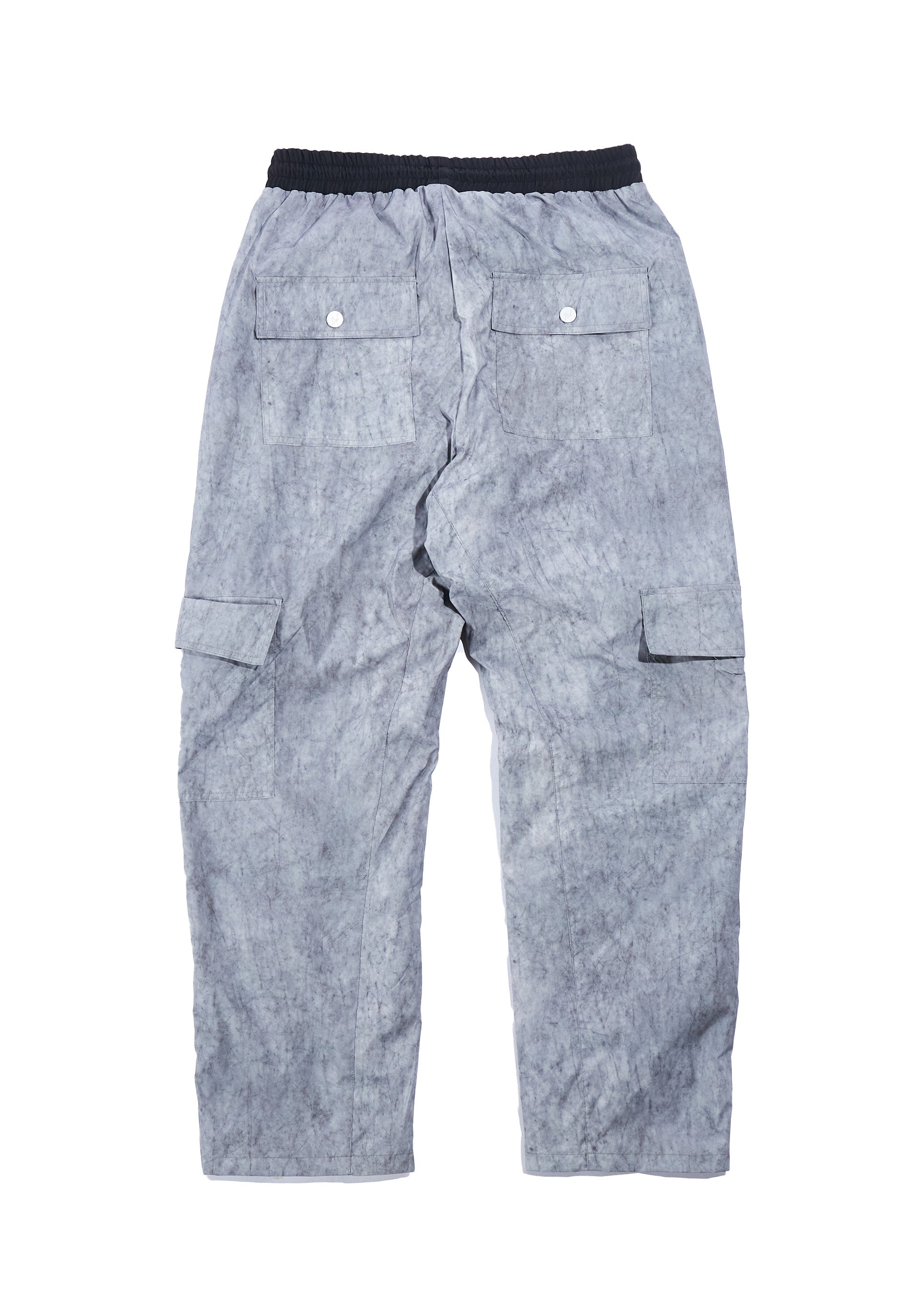 Washed Nylon Cargo Pants