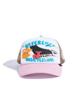Festival Trucker (White/Pink)