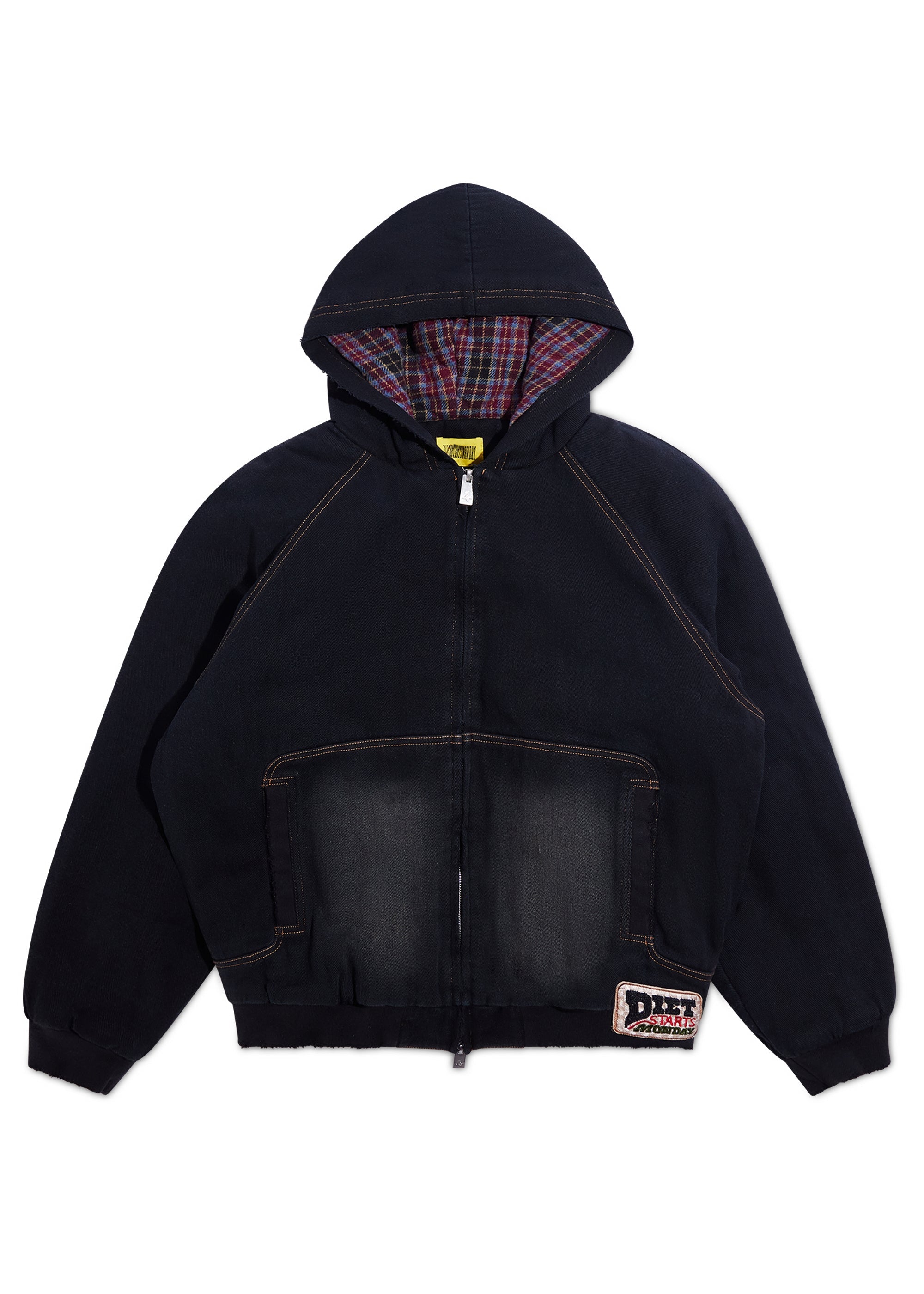 Twin Needle Jacket - Vintage Black