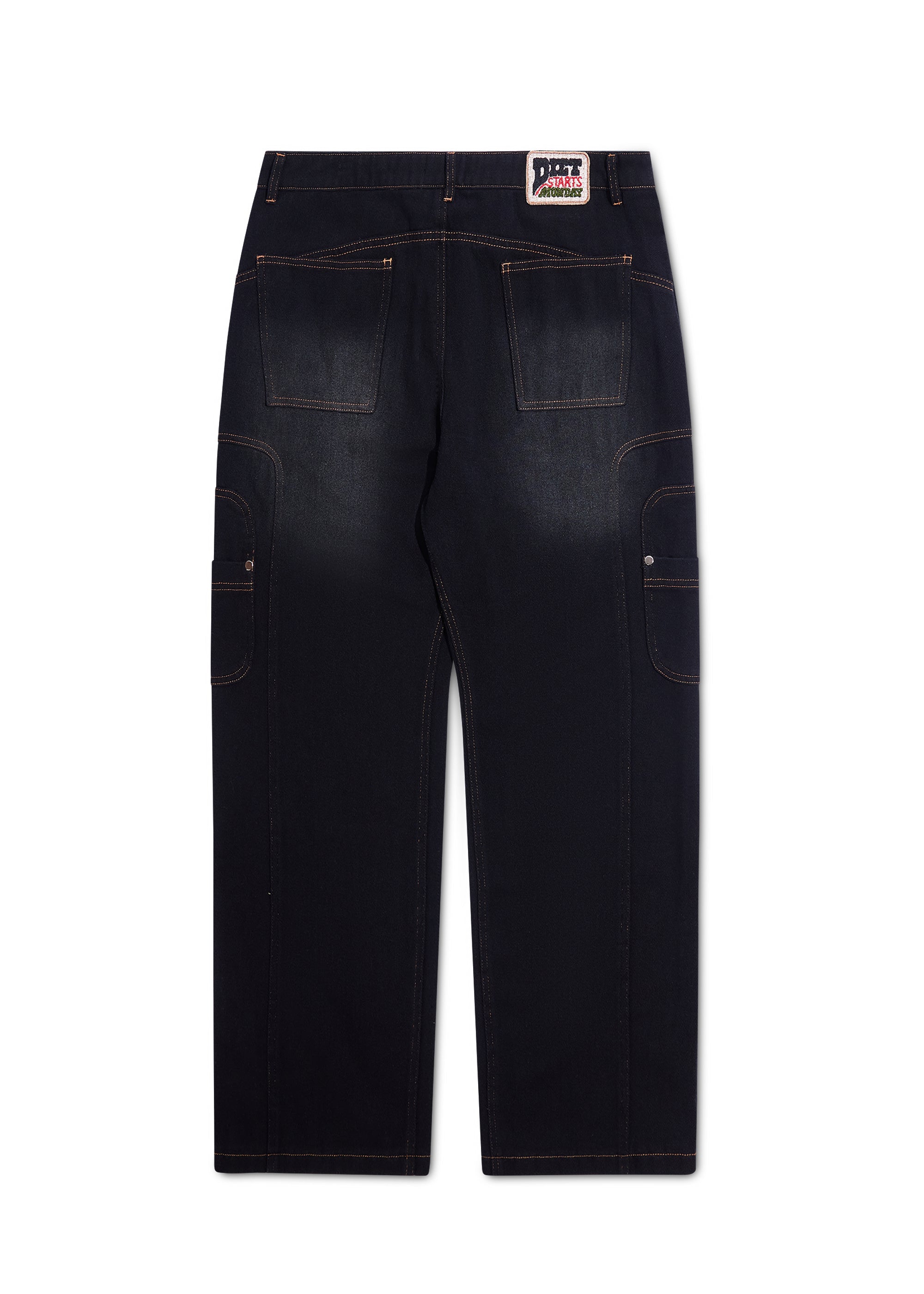 Twin Needle Pant - Vintage Black