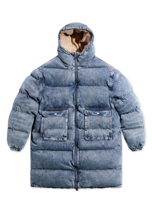 Denim Parka - Indigo