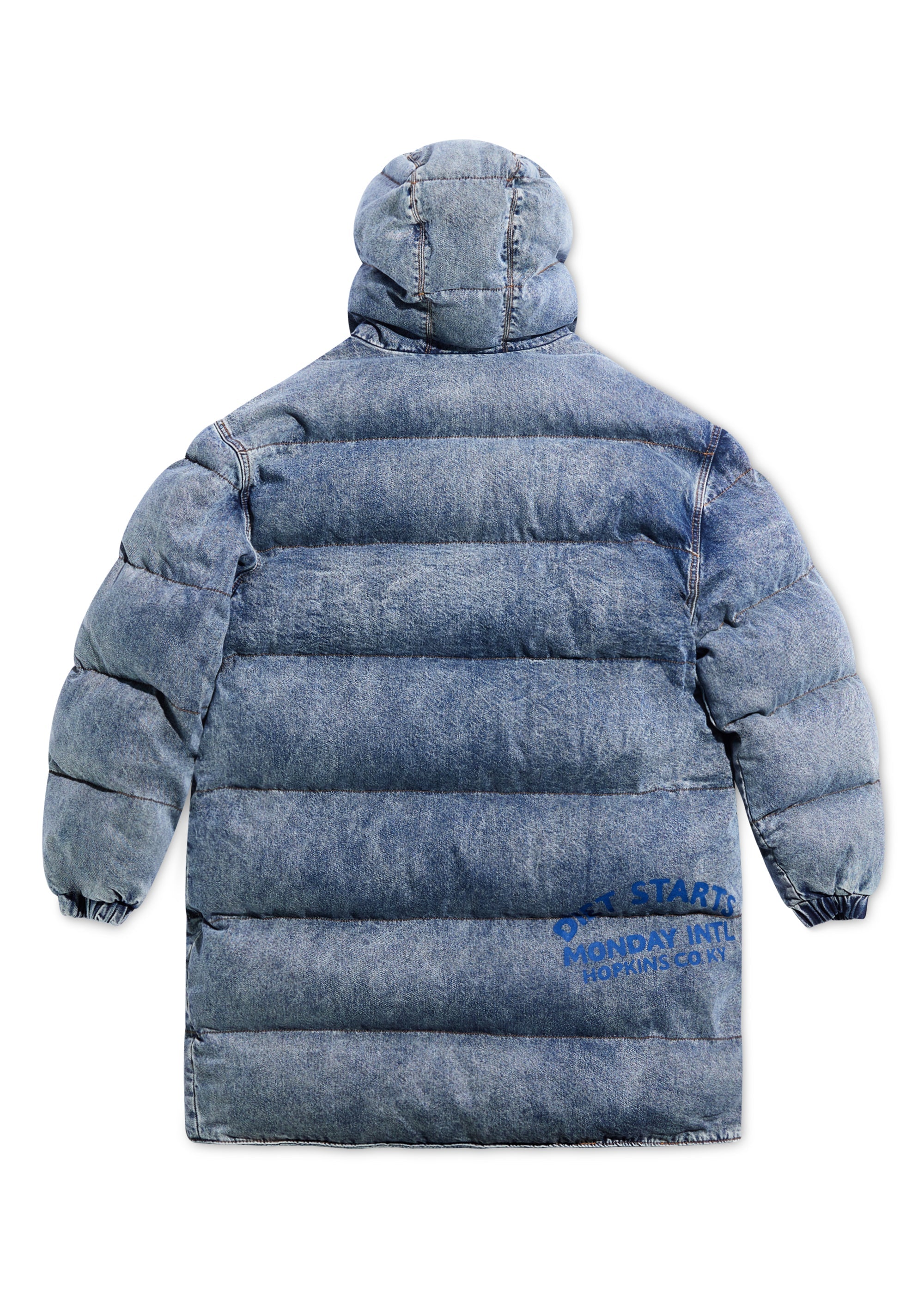 Denim Parka - Indigo