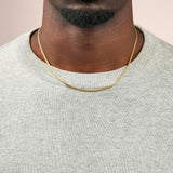 Solid Gold Cuban Link Chain 10k - 14k