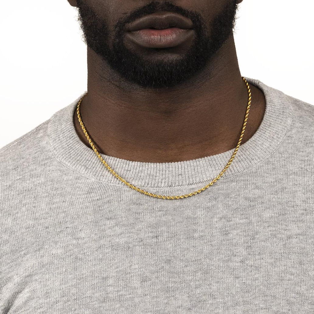 Gold Rope Chain 2.5mm