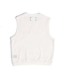 Fluid Layered Knit Tank In WHT