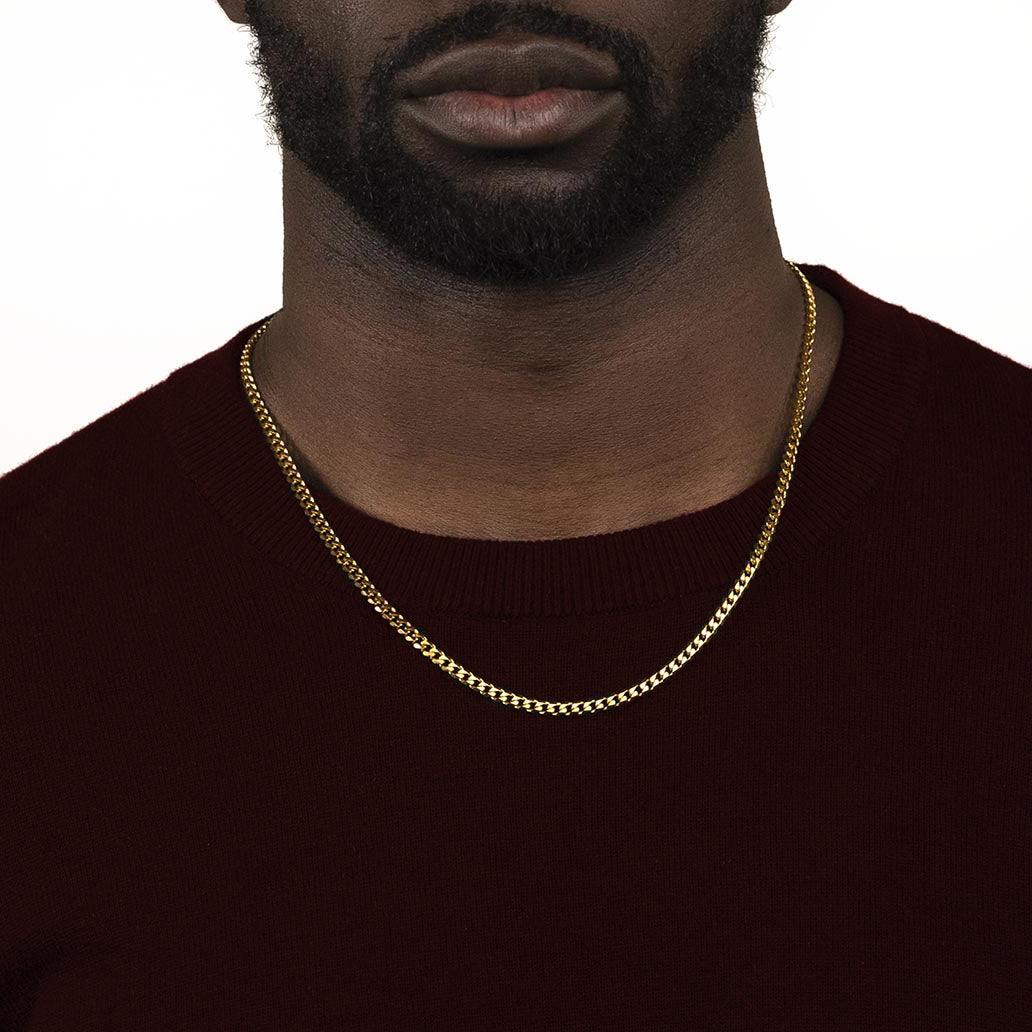 Micro Cuban Link Chain 4mm