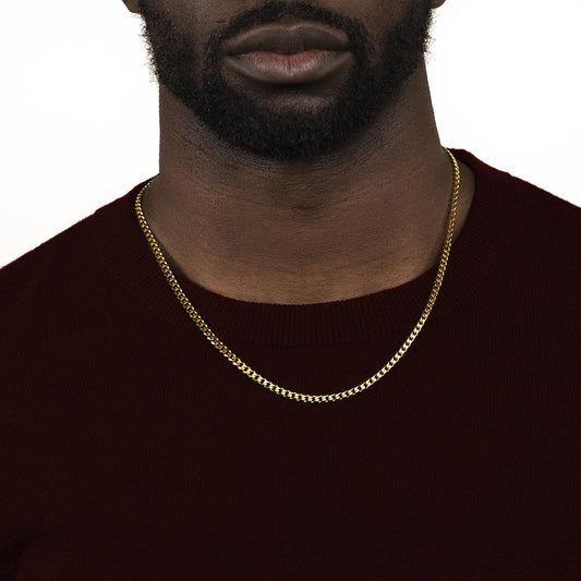 Micro Cuban Link Chain 4mm