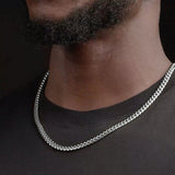 Italian Silver Cuban Link Chain