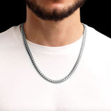 Italian Silver Cuban Link Chain