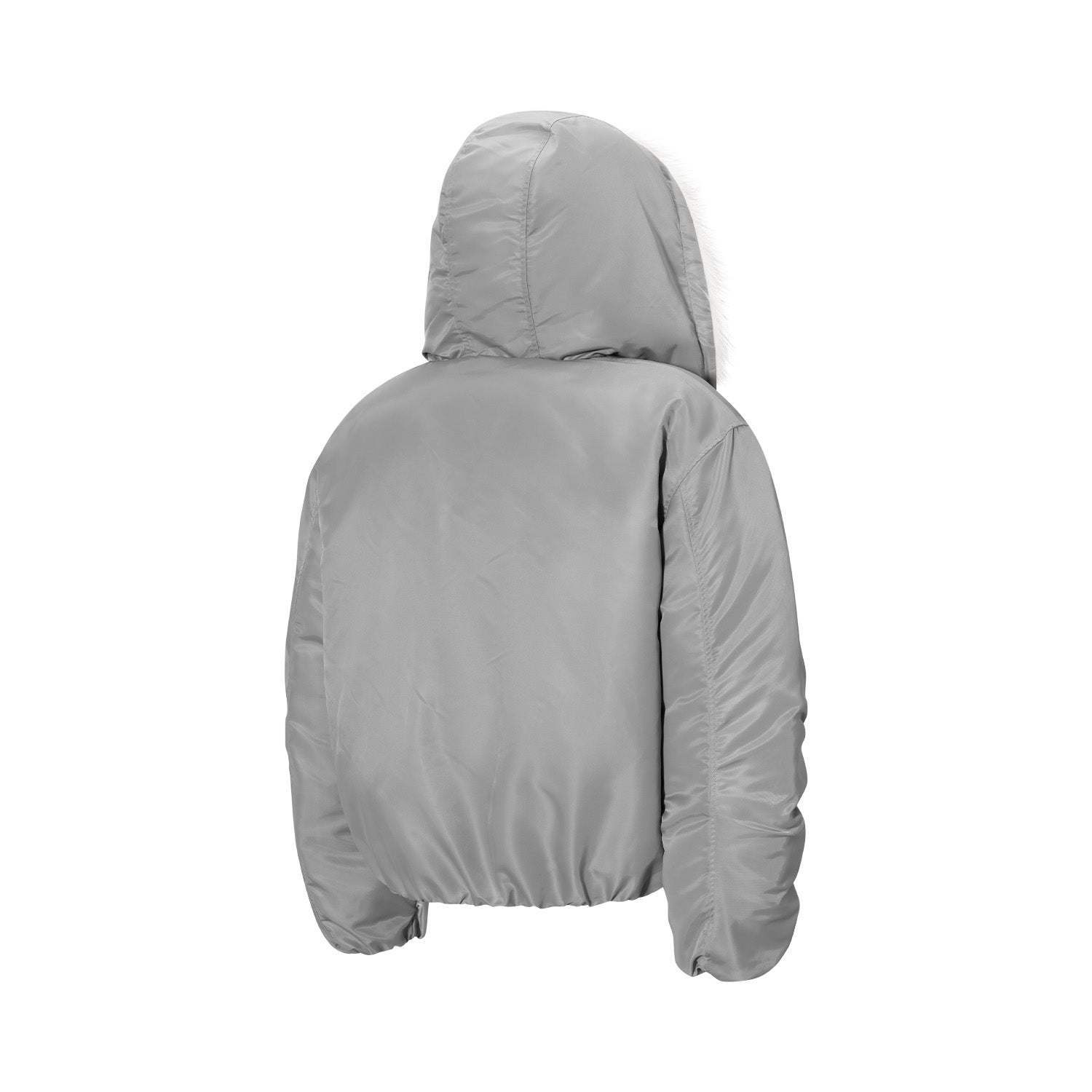 DONCARE(AFGK) "Fur trimmed hooded jacket"